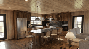 AE8390-A Cottage House, 2 Bedrooms, 3.5 Bathrooms | Copper Creek House Kitchen