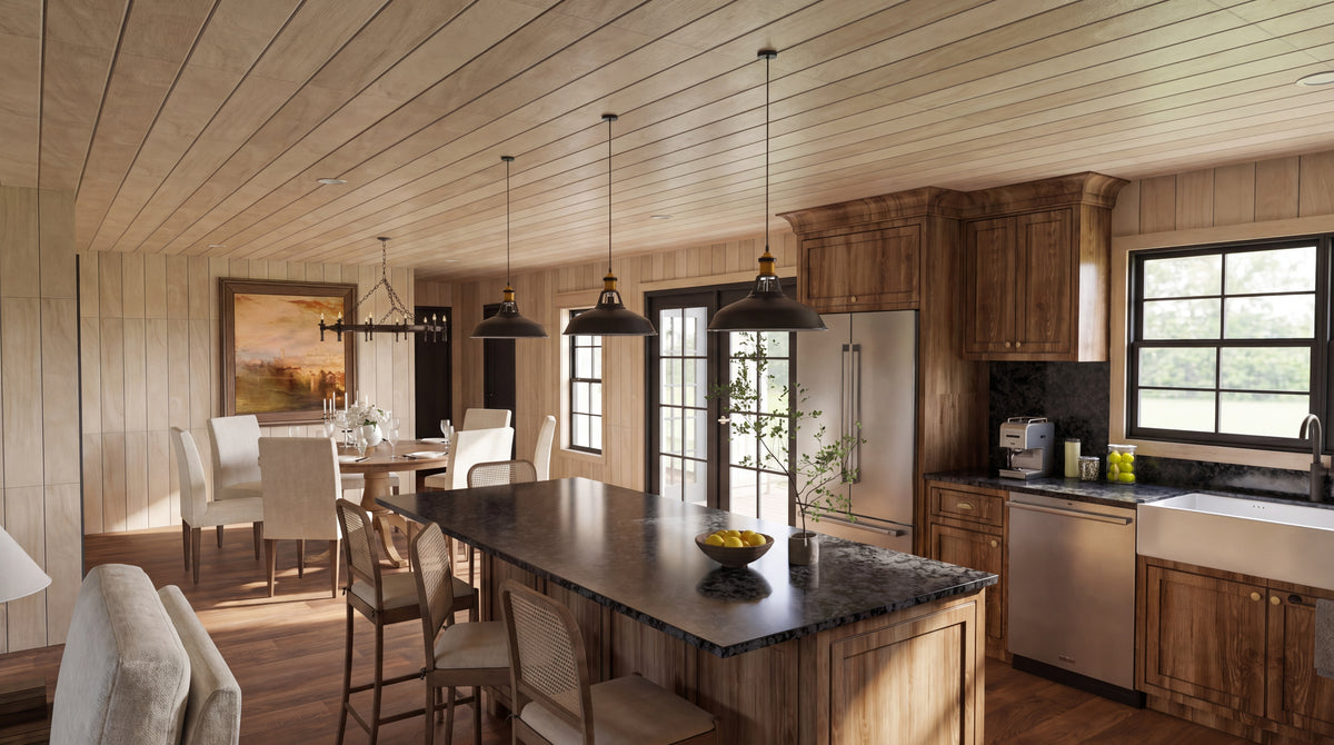 AE8390-A Cottage House, 2 Bedrooms, 3.5 Bathrooms | Copper Creek House Kitchen