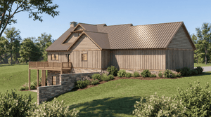 AE8390-A Cottage House, 2 Bedrooms, 3.5 Bathrooms | Copper Creek House Exterior-5