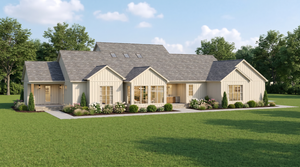 AE8404-A Farmhouse House, 4 Bedrooms, 3.5 Bathrooms | Hanover Farms House Plan Exterior-5