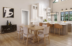 C6503-A Barndominium House, 4 Bedrooms, 3 Bathrooms | Greenberry House Plan Dining Area