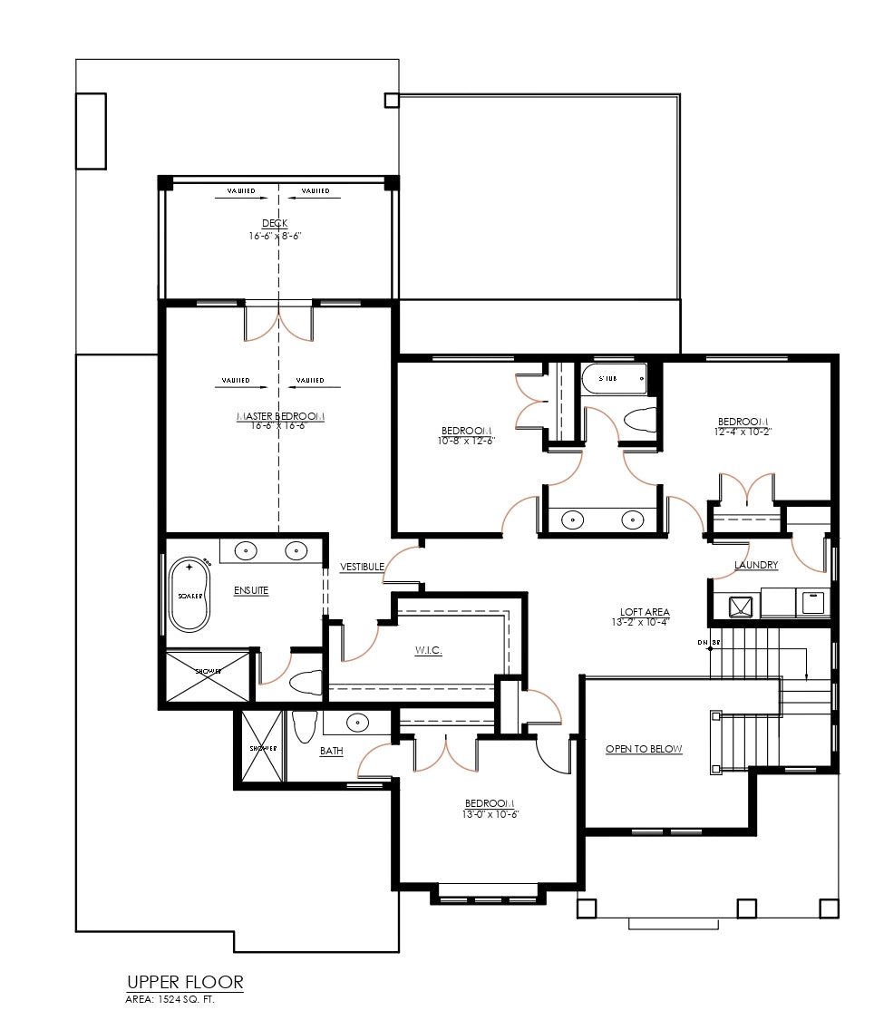 Upper Floor Plan