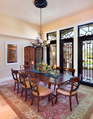 Luxury 3-Bedroom Estate Home Plan with Courtyard, Wine Cellar & Workshop