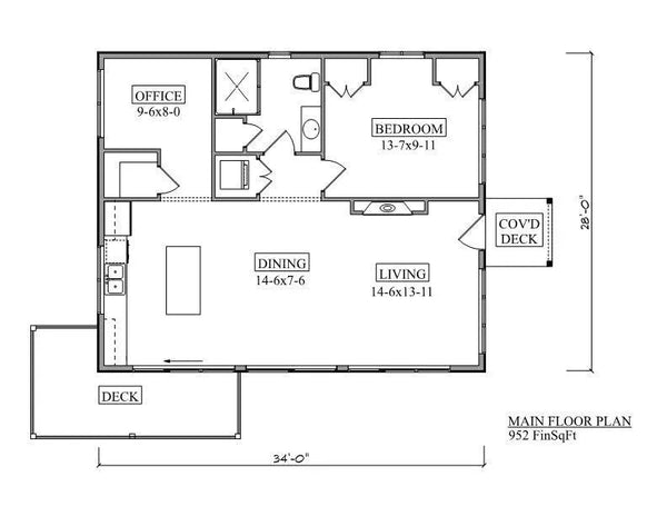 Sunset Key House Plan | Ranch House Plan | One Story House Plan