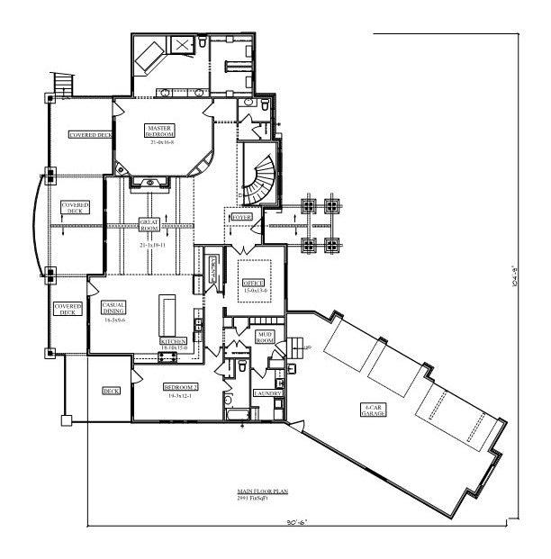 Maple Valley House Plan - Archival Designs House Plans