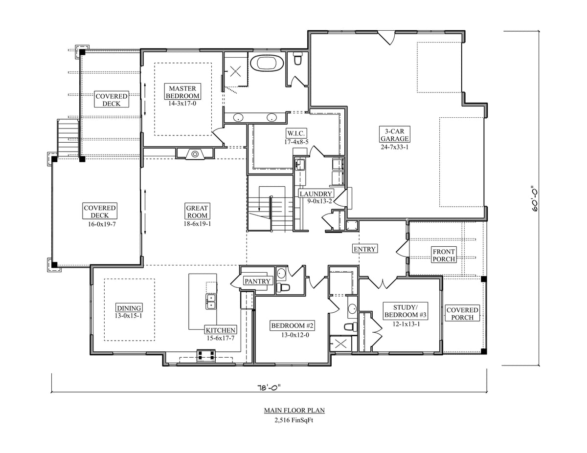 The Sugar Mill House Plan