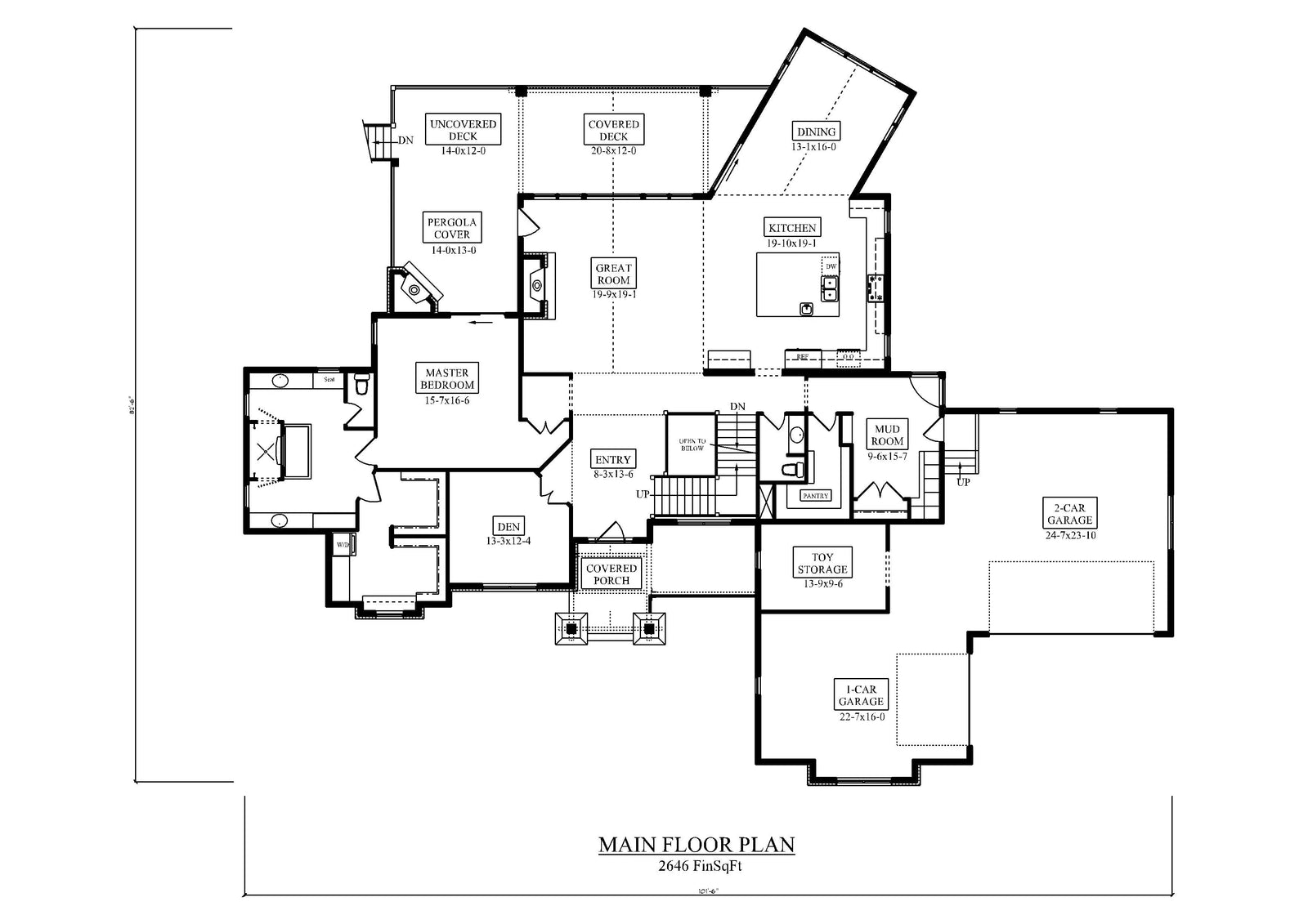 Concord House Plan - Archival Designs House Plans