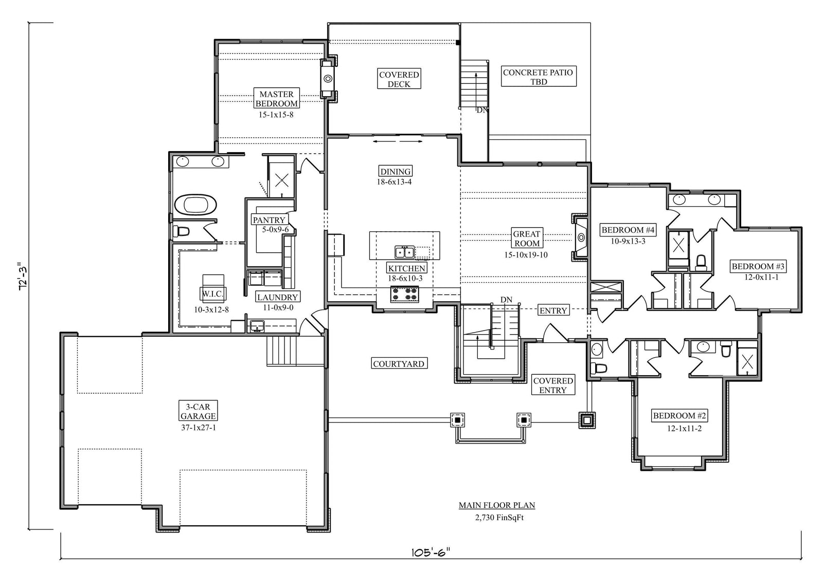 Catamount House Plan - Archival Designs House Plans