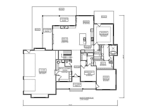 Spicewood Trail III House Plan | Ranch House Plan