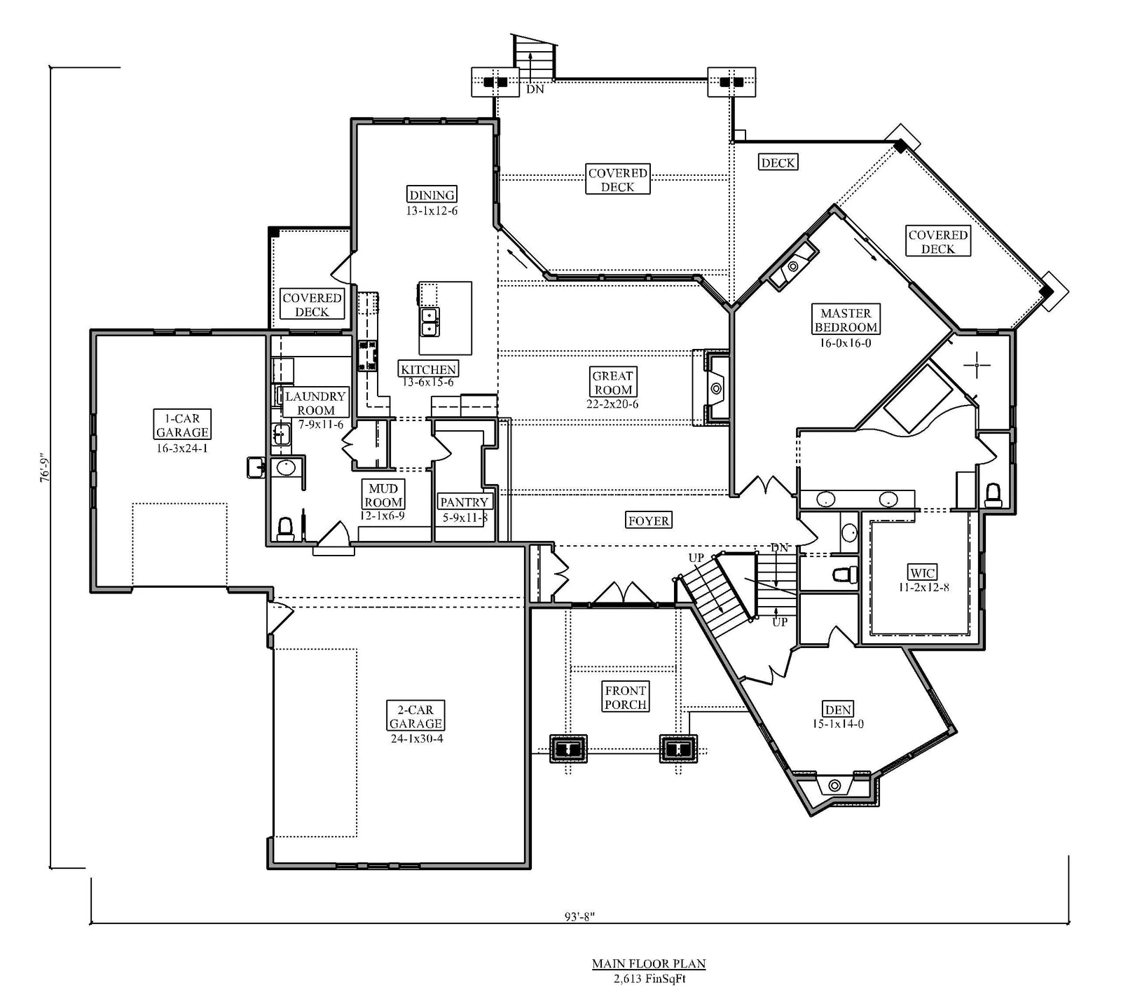 Saddleback House Plan - Archival Designs House Plans