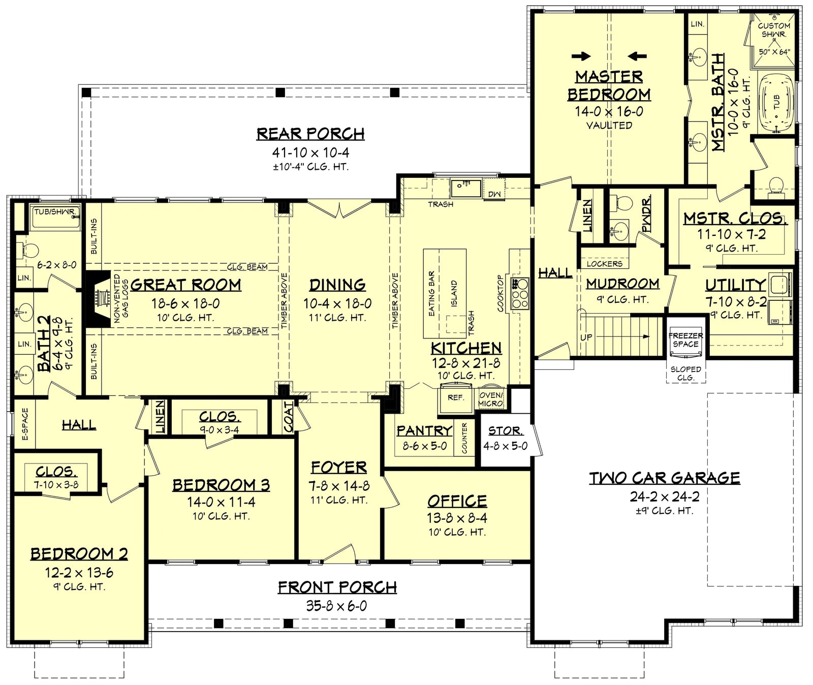 Glynnwood House Plan - Archival Designs House Plans