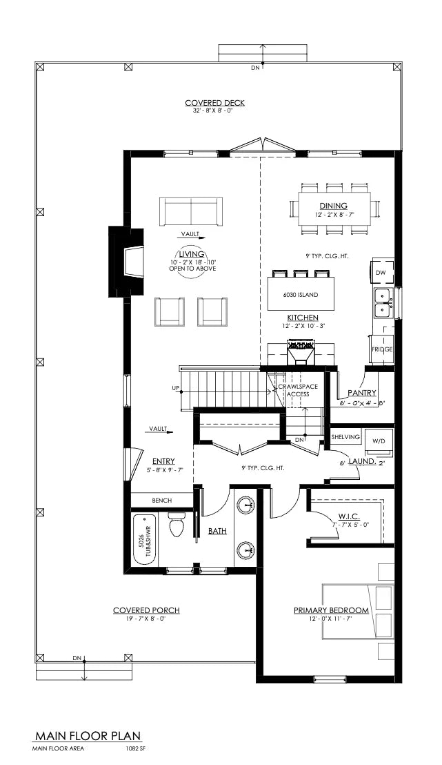 Hawthorn House Plan - Archival Designs House Plans, floor plan