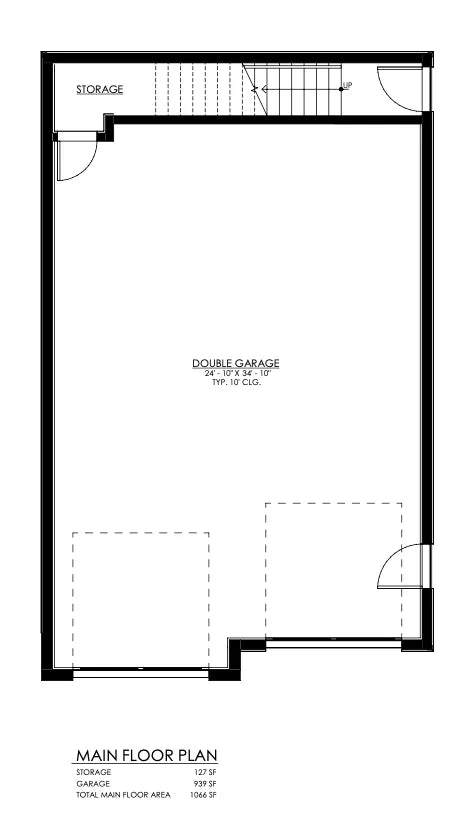 Woodbine House Plan - Archival Designs House Plans, floor plan