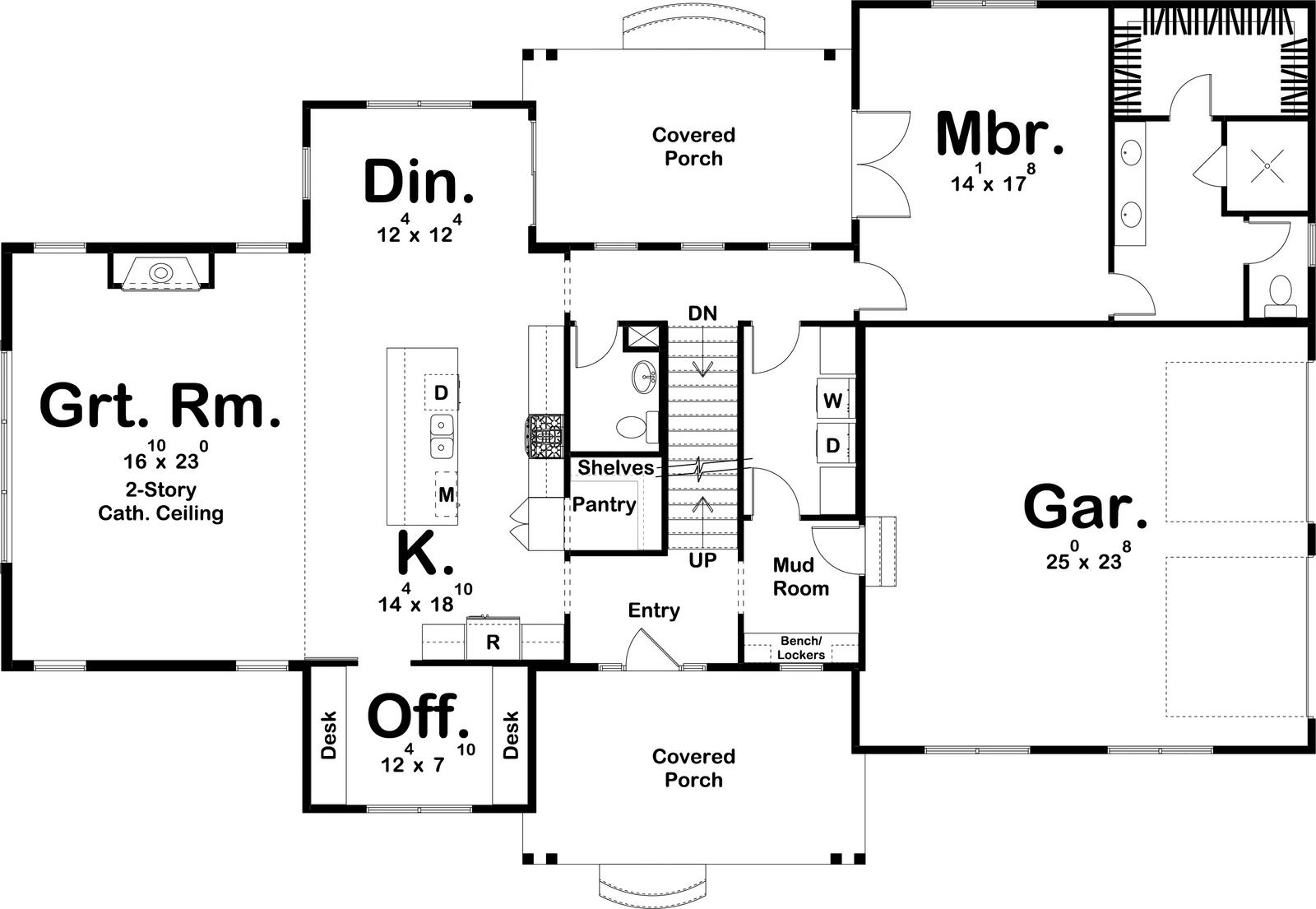 Hay Springs House Plan - Archival Designs House Plans