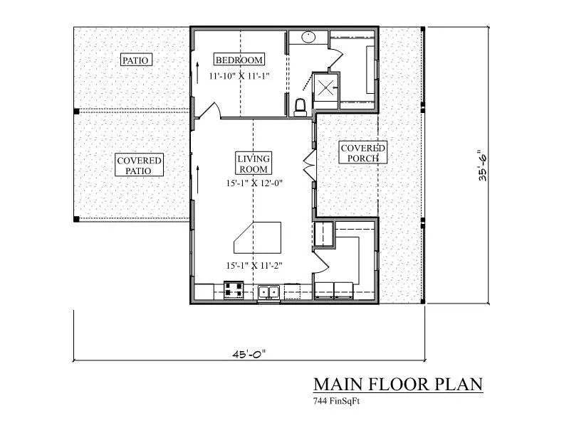 Sycamore House Plan - Archival Designs House Plans