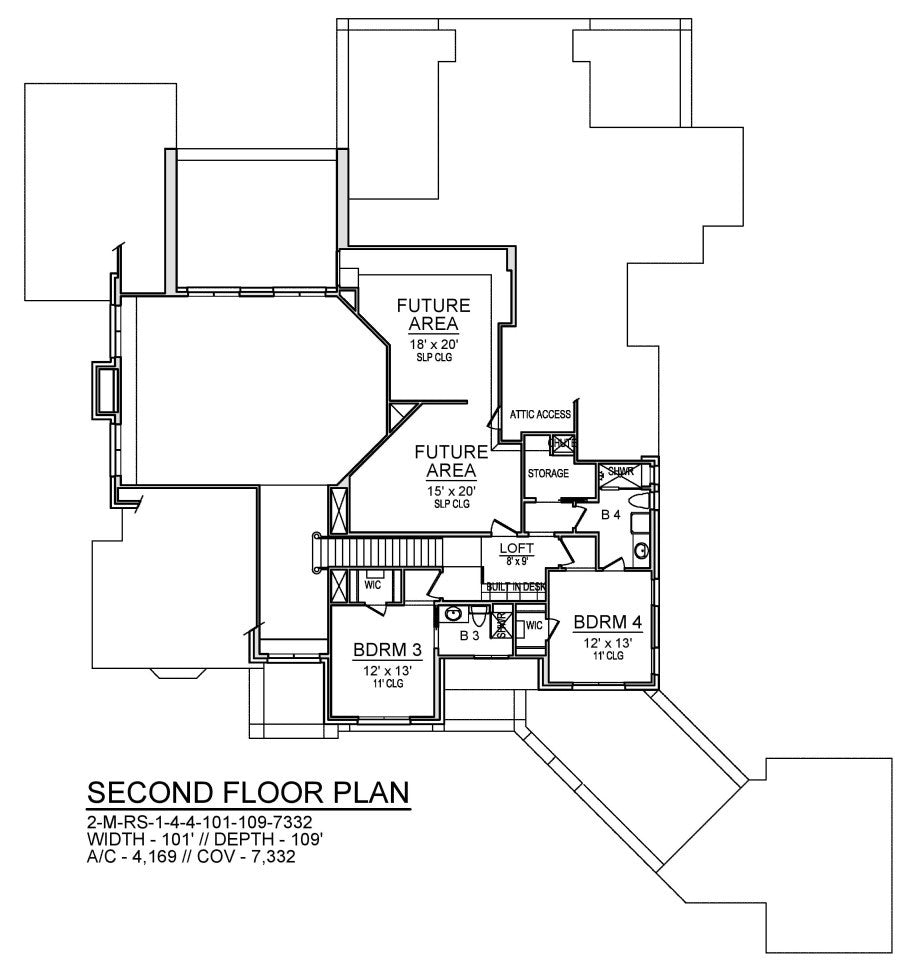 Mapleridge Upper Floor Plan