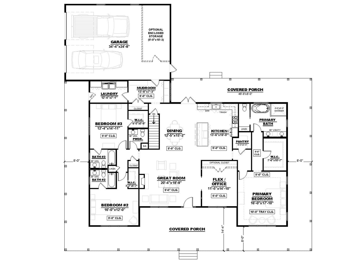 Mario 2 Archival Designs Floor Plan