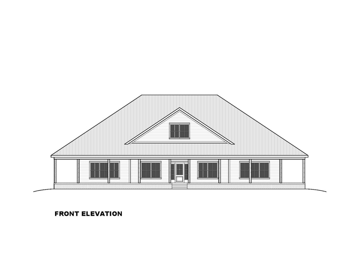 Charming 3-Bedroom Ranch Home with Wraparound Porch & Study