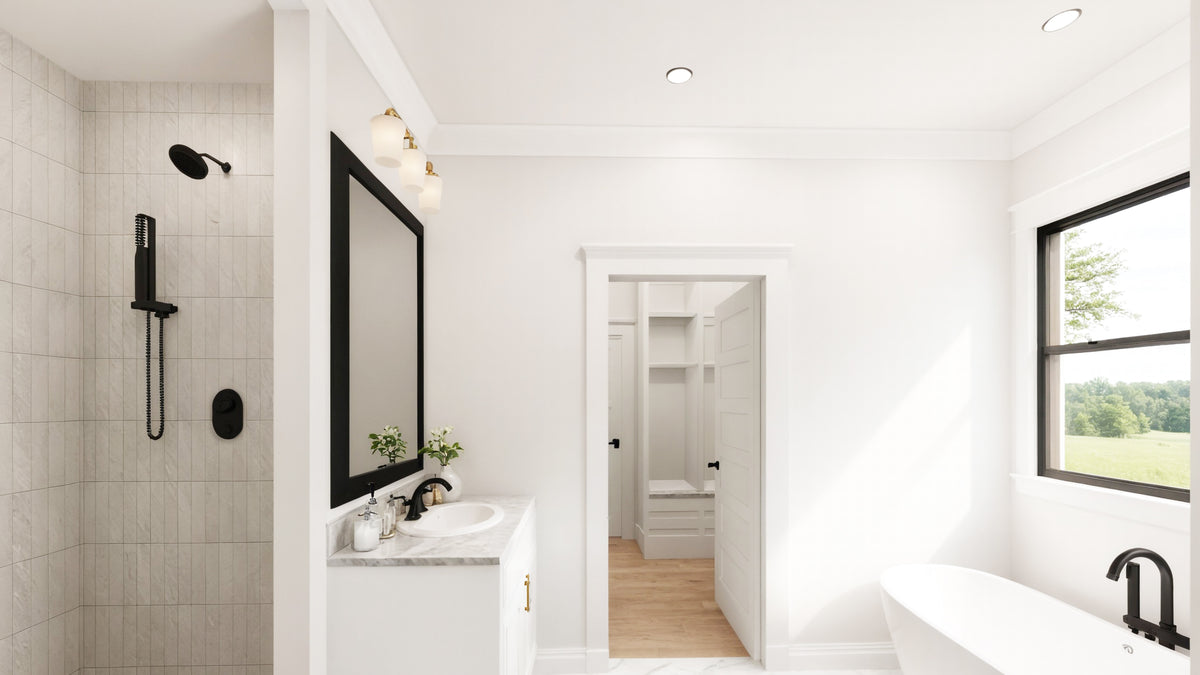 1,939 sq ft 4-Bedroom Home with First-Floor Master Suite & Covered Porches