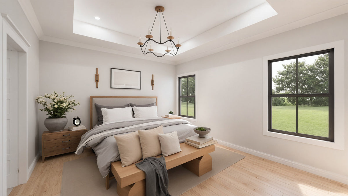 1,939 sq ft 4-Bedroom Home with First-Floor Master Suite & Covered Porches