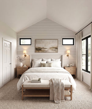 AJ8451-A Modern Farmhouse, 3 Bedrooms, 2 Bathrooms | Plan 1073 House Plan Master Bedroom