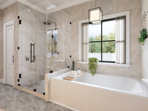 A7683-A Modern Farmhouse Master Bathroom, 3 Bedrooms, 3.5 Bathrooms | Whitemoore A House Plan 