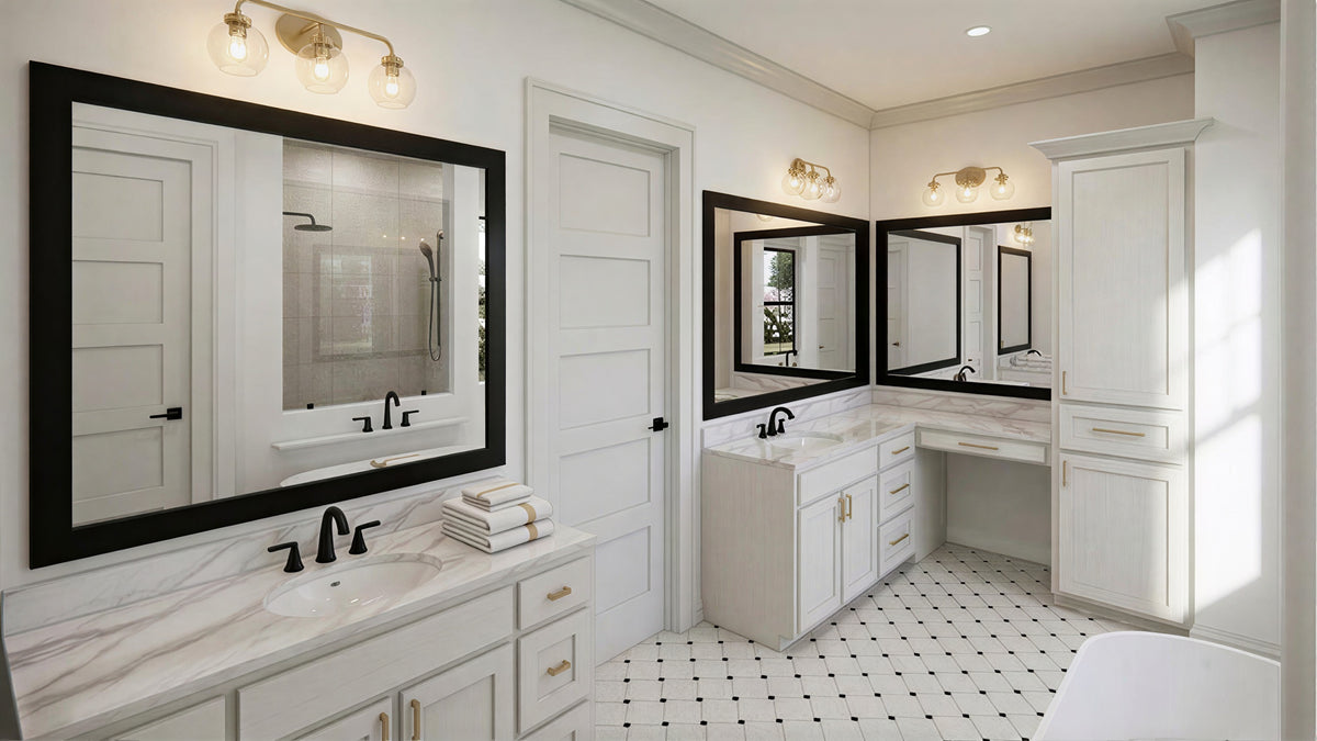 C8154-A Modern Farmhouse House Master Bath, 4 Bedrooms, 4.5 Bathrooms | Amaryllis 2 House Plan 