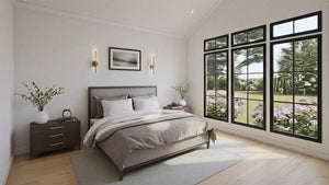 C8154-A Modern Farmhouse House Master Bedroom, 4 Bedrooms, 4.5 Bathrooms | Amaryllis 2 House Plan 