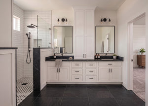 AJ8451-A Modern Farmhouse, 3 Bedrooms, 2 Bathrooms | Plan 1073 House Plan Master Bathroom