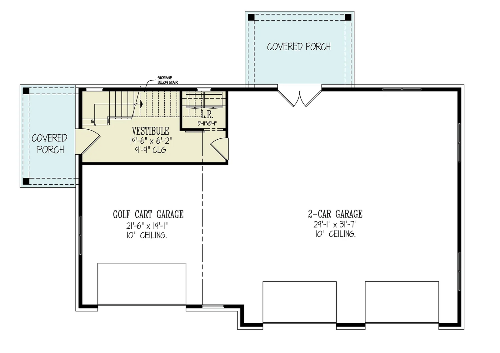 Mayfair Garage Plan - Archival Designs House Plans