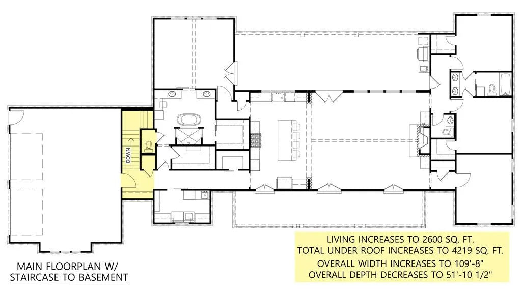 Meadowview House Plan - Archival Designs House Plans, floor plan