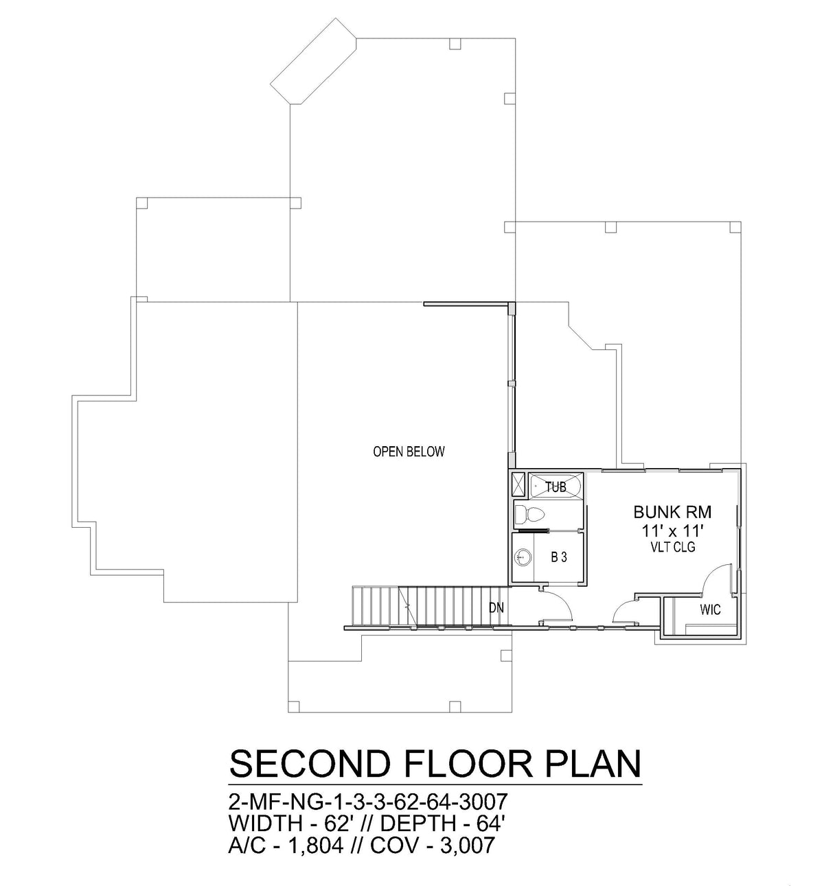 Meadow Creek Second Floor Plan