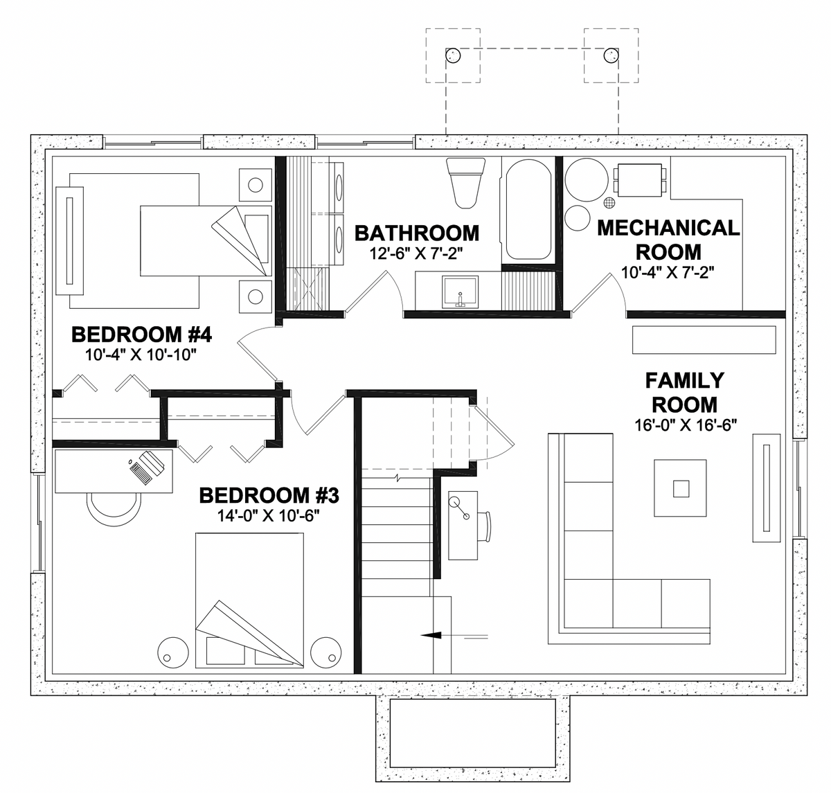 Miranda 6 Basement Floor Plan