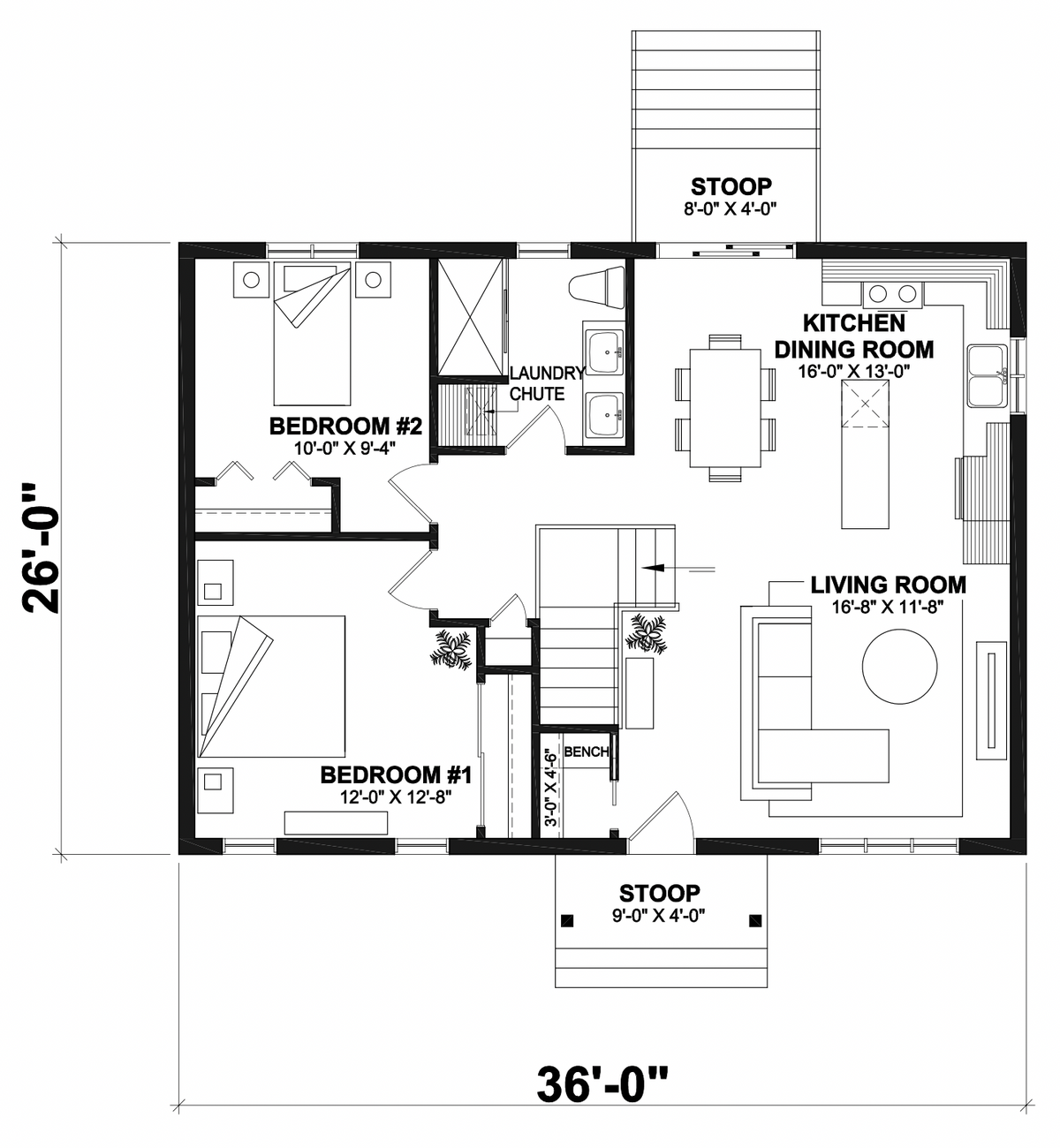 Miranda 6 Main Floor Plan