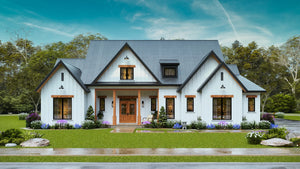 A7572-A Modern Farmhouse, 3 Bedrooms, 3.5 Bathrooms | Sweet Maple House Exterior-1