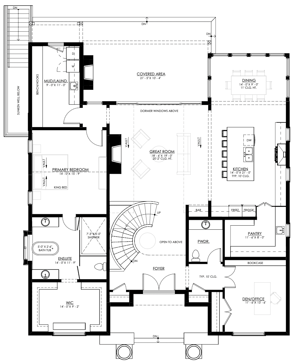 Montclair Main Floor Plan