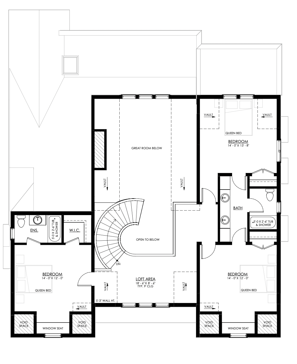 Montclair Second Floor Plan