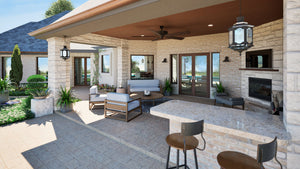 F7277-A Newport Lane House Patio