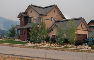 I7638-A Modern Chalet-Style House, 3 Bedrooms, 2.5 Bathrooms | The Grizzly Creek House Plan Exterior-5