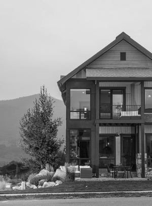 I7638-A Modern Chalet-Style House, 3 Bedrooms, 2.5 Bathrooms | The Grizzly Creek House Plan Exterior-14
