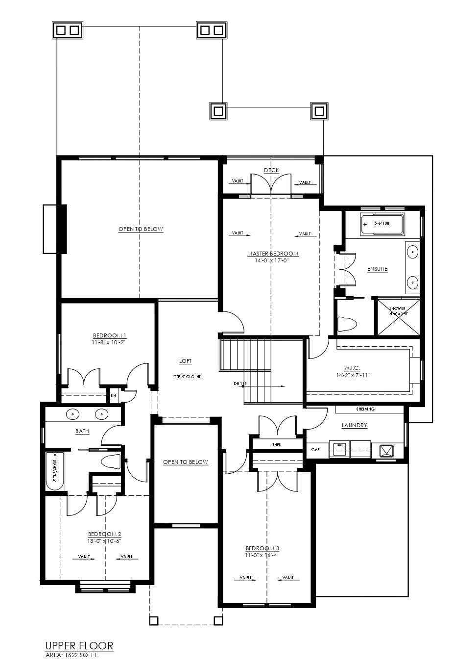 Upper Floor Plan