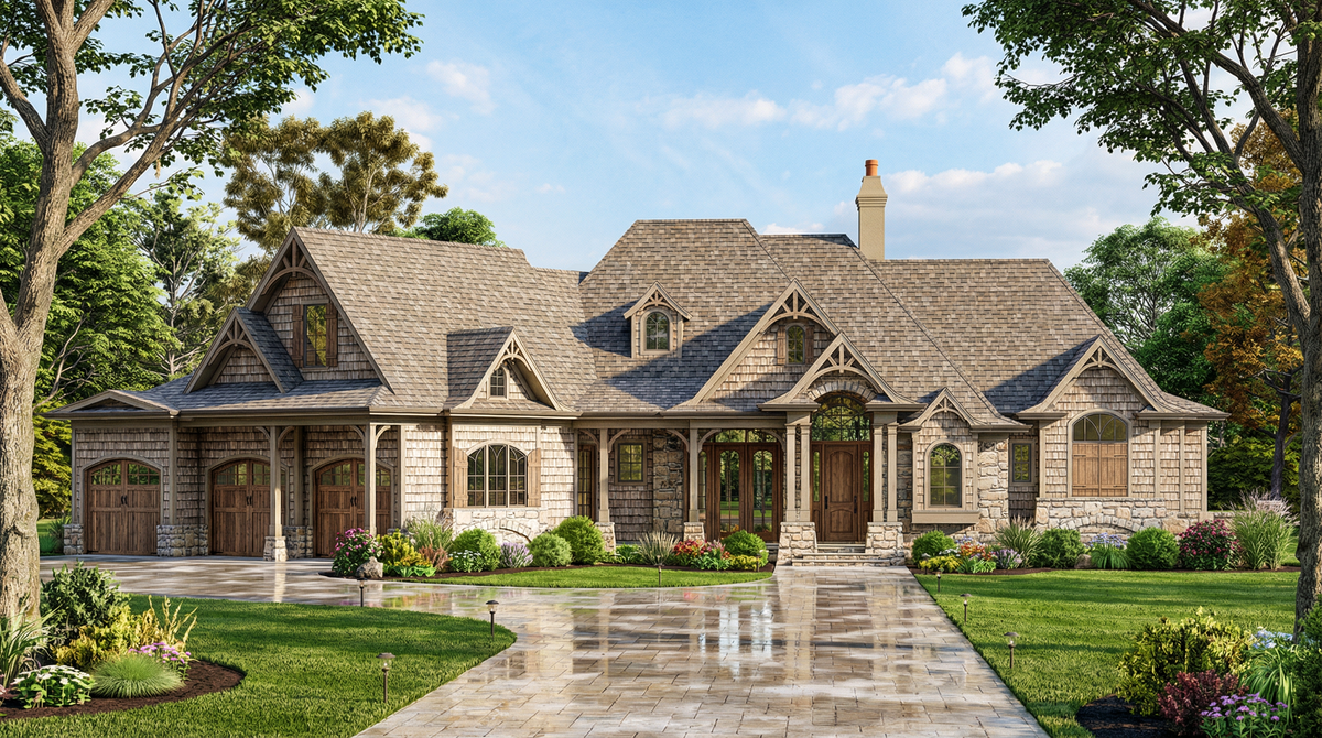 Spacious 3-Bedroom Home with Stone Exterior and Expansive Basement