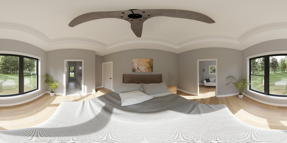 AJ7696-A Country House Master Bedroom Panorama, 3 to 5 Bedrooms, 2.5 to 3.5 Bathrooms | Plan 1039