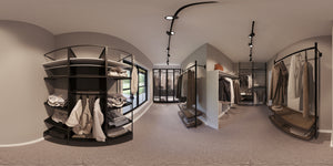 AJ7696-A Country House Walk-in Closet Panorama, 3 to 5 Bedrooms, 2.5 to 3.5 Bathrooms | Plan 1039