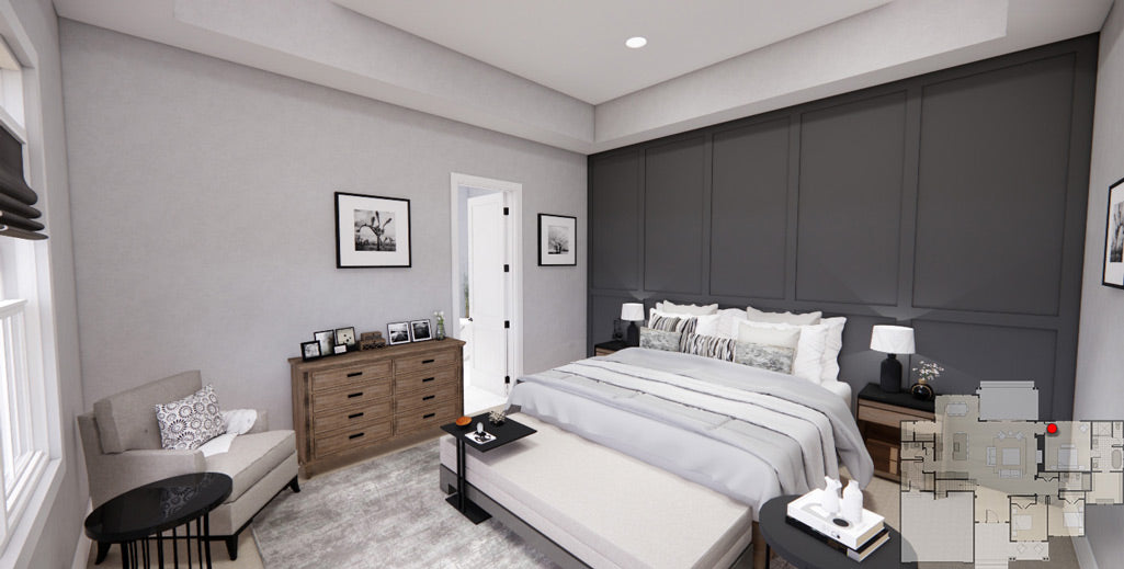 Newport House Plan - Bedroom