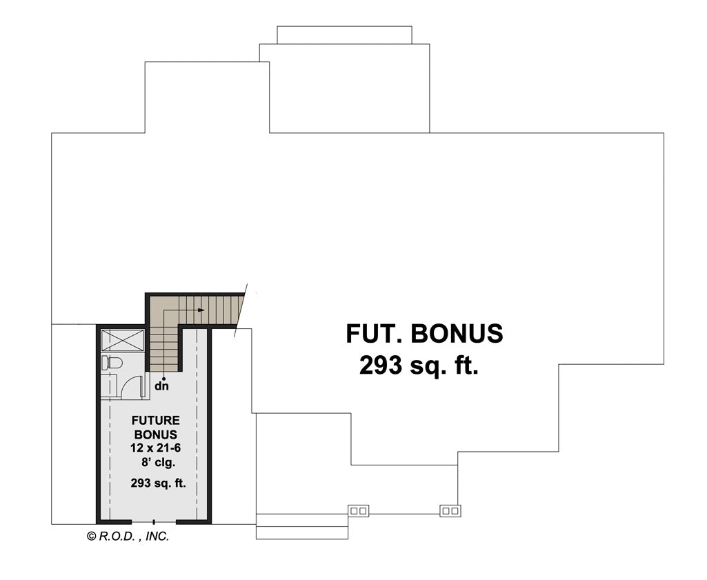 Newport Bonus Room Floor Plan