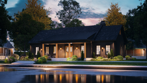 A7188-A Laurel Hill House Plan-Exterior-5