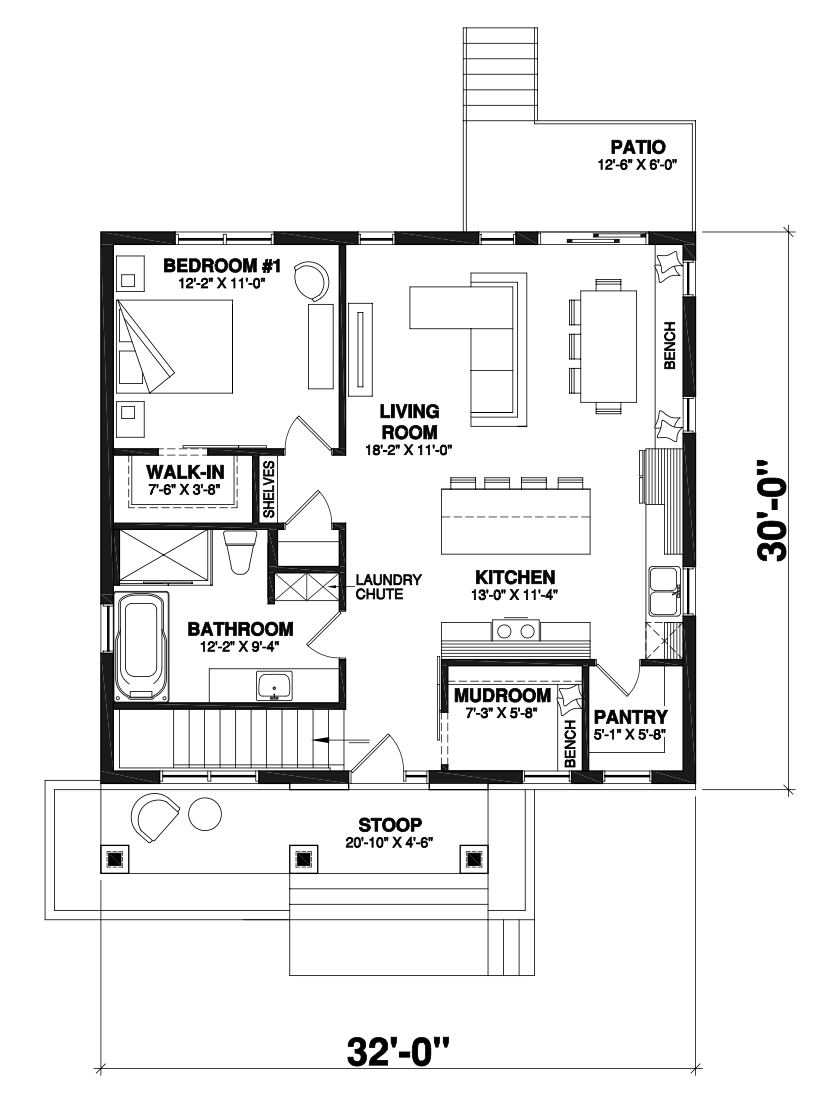 Nordika Main Floor Plan