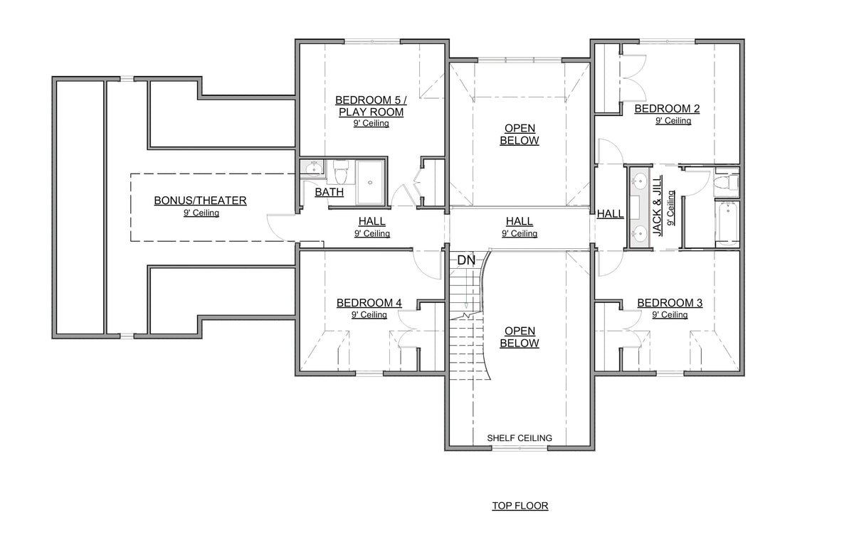Normandy Manor Archival Designs Floor Plan