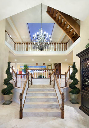 Three-Story Coastal Luxury Home with Balconies, Lanai, and Outdoor Kitchen